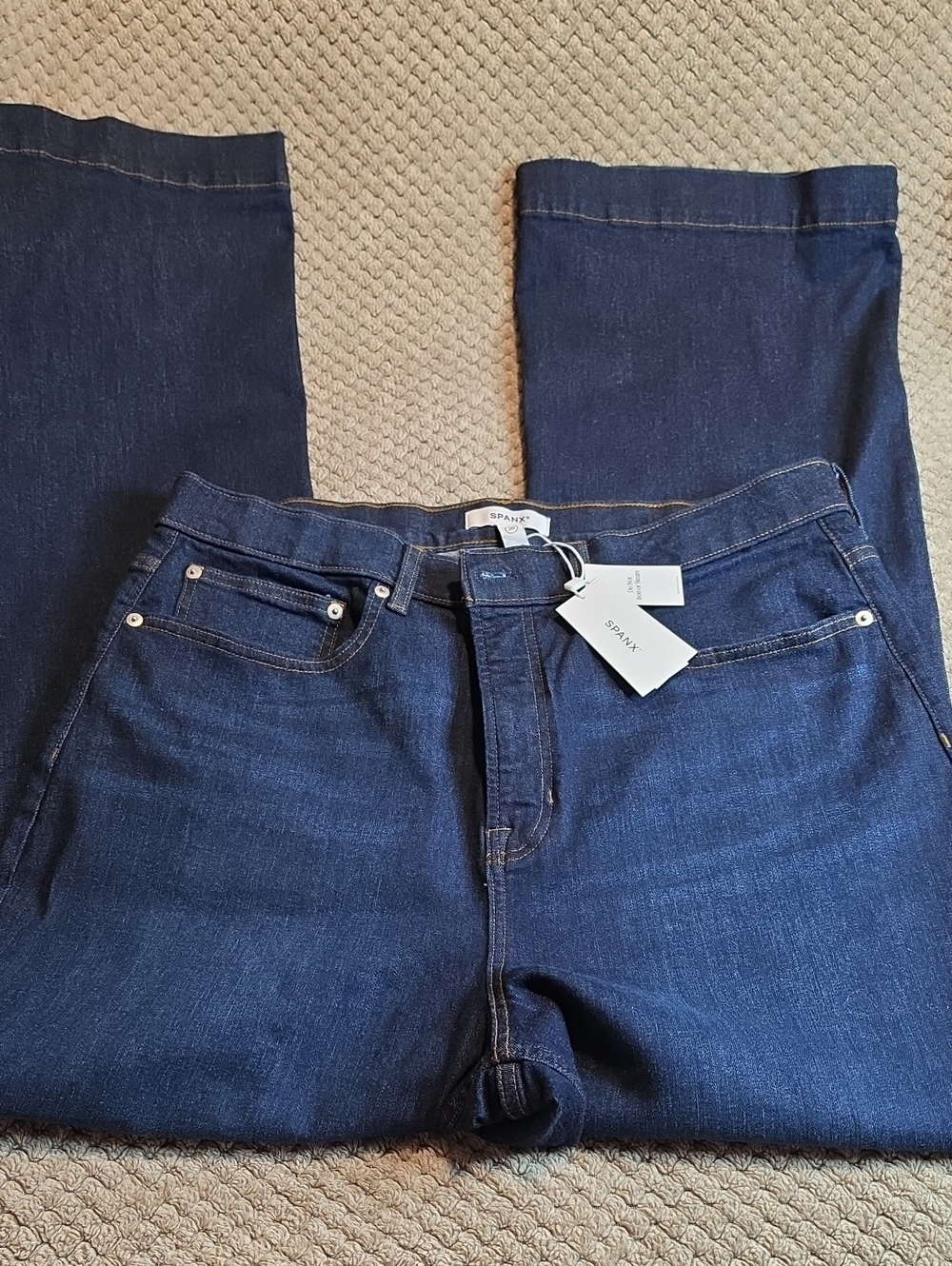 SPANX Flare Hayward Wash Jeans.